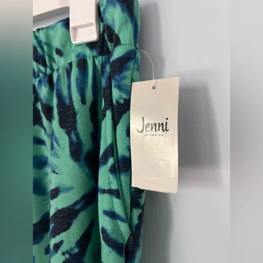 Women’s Jenni Aqua Ocean Burst Sleep Bottoms - Picture 3 of 5